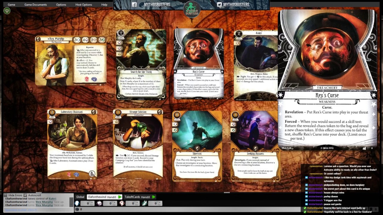 Dunwich Legacy Seeker Review Miskatonic AV Club YouTube