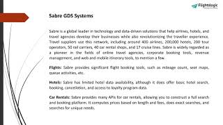Travel GDS Systems | FlightsLogic