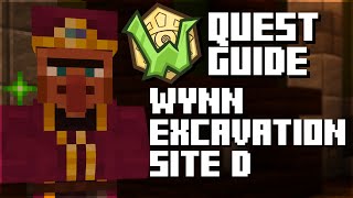 WynnExcavation Site D - Wynncraft Quest Guide [UPDATED]