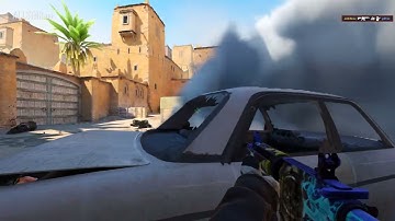 MAC10 - M4A4 Rampage 4 kills Clutch - Dust 2 on B !