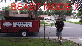 Junk Removal - Loading Techniques - Pasco County FL
