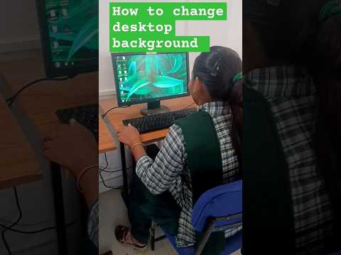 #300kview 🙏✅#How to #change #desktop #Background #new #class #newone #background #wallpaper #change