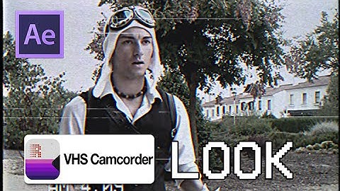 VHS Camcorder Look NO APP Tutorial [After Effects] - Free Stock Footage