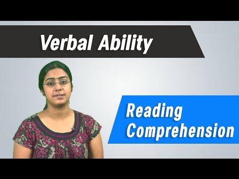 Best GRE, GMAT, CAT ,IBPS, Competitive Exams Tips - Verbal Ability - Reading Comprehension