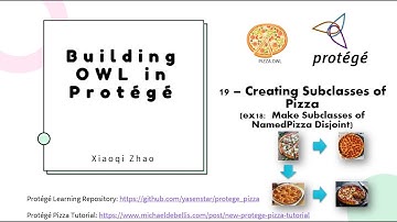 Build Ontology in Protege (pizza.owl) - 19 Create Subclasses ex18