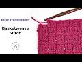 How to Crochet the Basketweave Stitch 🧺 | Easy Crochet Texture You’ll LOVE!