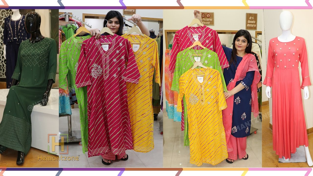 Top 50 Jaipur Kurti Design जयपुरी बांधनी कुर्ती धमाका | Rs. 199/- To ...