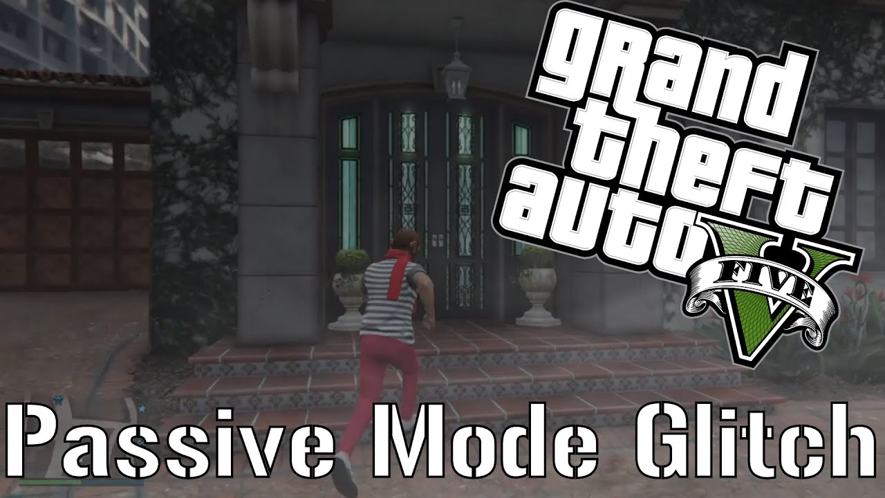 How To Stop Passive Mode Gta 5