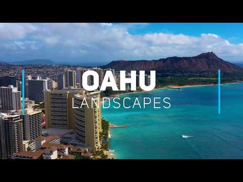 Oahu Landscapes by Drone | 1-Hour Breathtaking Beauty of Hawaii | 4K Relaxing Aerial Views