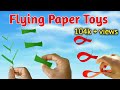 Flying paper toys making | amazing paper planes flying | paper crafts