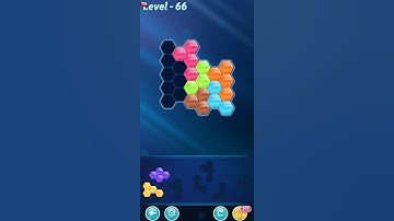 BLOCK! Hexa Puzzle! Semi-pro Level 66 (Rotate) - Lösung Solution Walkthrough