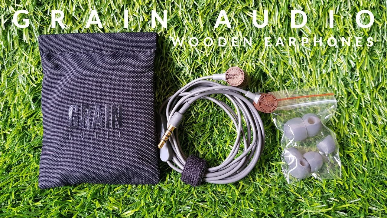 GRAIN AUDIO Wooden Earphones Best Earphones Imported Earphones