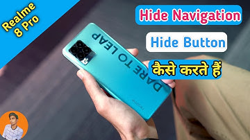 How To Hide Navigation Button in Realme 8 Pro , Realme 8 Pro Main Button kaise Hide Kare