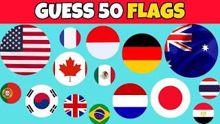 🌍🚩 Can You Guess All 50 Flags? Ultimate Quiz Challenge! 🧠🔥 screenshot 1