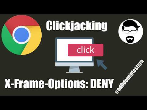 Clickjacking - czyli jak usunąć komuś konto