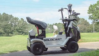 SoloCart Single Person Golf Cart Uses RELiON InSight Series™ Lithium Batteries