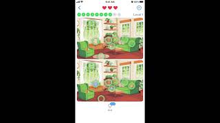 Differences Level 1 | iPhone Walkthrough | Focus | Gameplay | Improve Brain Power | Puzzle Games screenshot 4