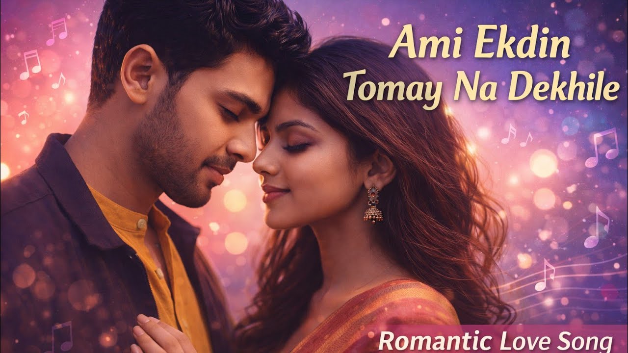 আমি একদিন তোমায় না দেখিলে | gaan |bangla | Love | gaan | gan |bangla song | Surly Studio Bangla  