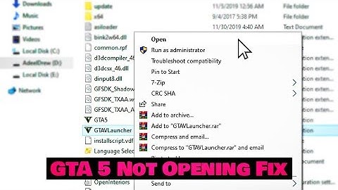 GTA 5 Error Not Opening When Clicking on GTAVLauncher to Play the Game (Fix Tutorial) AdeelDrew