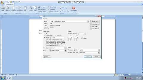 03 Print, Print Preview in Microsoft Word 2007