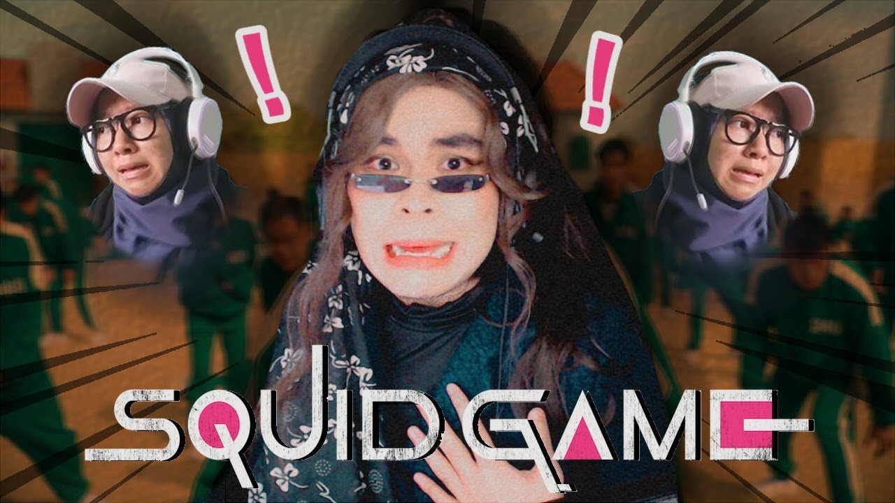 AUNTY DAYANG DAN KAMBING MENYERTAI PERTANDINGAN SQUID GAME!  🦑