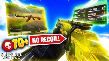 This Kn-44 Gunsmith SETUP has NO RECOIL! 70+ Kills (World Record) | Cod Mobile
