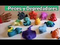 🦈DEPREDADORES MARINOS Y 🐠PECES UNBOXING