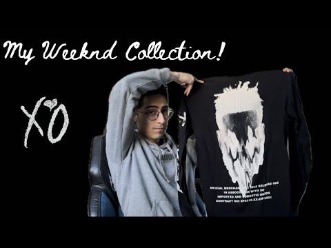 The Weeknd Xo Merch Collection