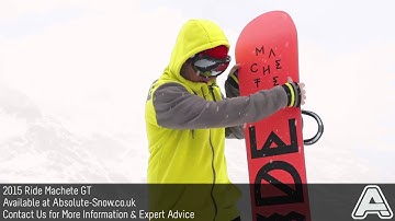 2014 / 2015 | Ride Machete GT Snowboard | Video Review