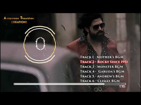 #KGF All Mass BGM | Dolby | Heart Touching Mother BGM | With Download Link | Ravi Basrur AT Creation