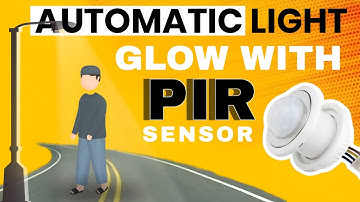 Making Automatic Light Glow With PIR Sensor Module || How To Make Telugu || Experiments With Prasad