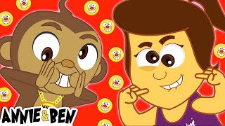 Let&#39;s Make Funny Faces | Nursery Rhymes And Kids Songs | Annie And Ben