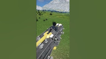 Space Engineers - Custom Railgun Turret Chain fire Test