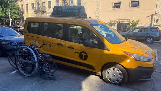 NYC BV69 Taxicab Van Driver is in Manhattan