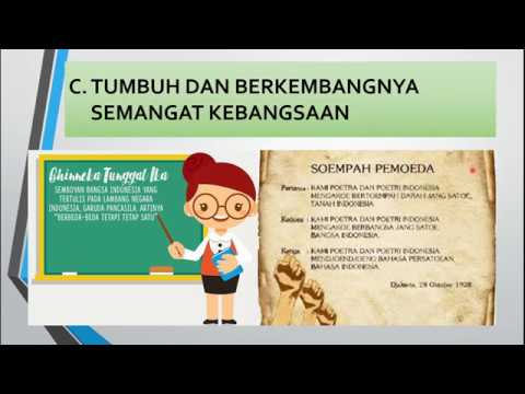 Tumbuh Dan Berkembangnya Semangat Kebangsaan Materi Ips 8 Bab 4 C Youtube