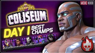 Alliance Coliseum Day 1: Gentle | Best Picks for EASY WINS (Top Champs Guide)