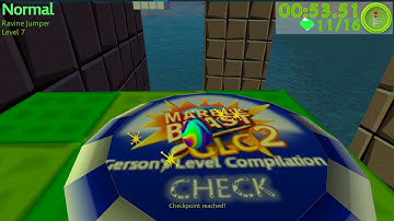 Marble Blast GLC 3 Preview - Ravine Jumper [Normal] (1:33.17)