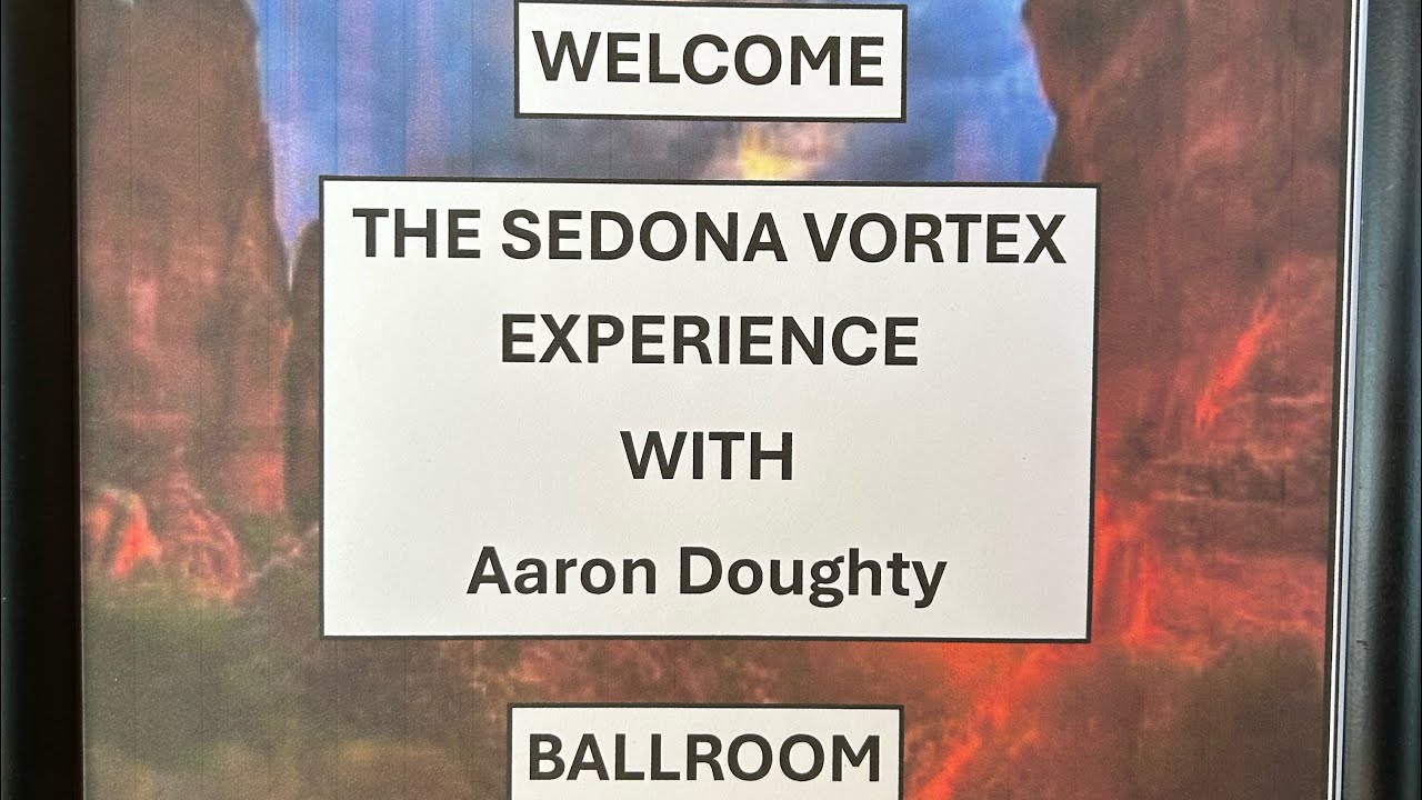 Aaron Doughty's lecture Opening Vortex Experience part 2 at Poco Diablo Resort in Sedona, Arizona.