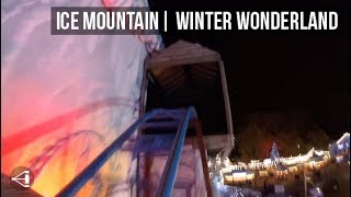 ICE MOUNTAIN Roller Coaster mounted-camera POV @ Hyde Park Winter Wonderland 2017
