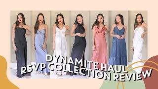 DYNAMITE RSVP COLLECTION HAUL - Wedding Guest Outfits? Unboxing, Review & Try-On | Victoria Hui