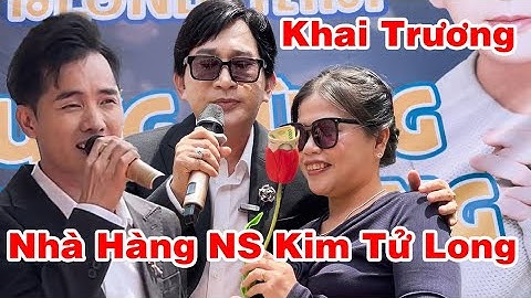 Ngày Khai Trương Nhà Hàng NS  Kim Tử Long Cúng ca Hát Trước Nhà Hàng Thật Tưng Bừng Tại Q7 SG/KNT