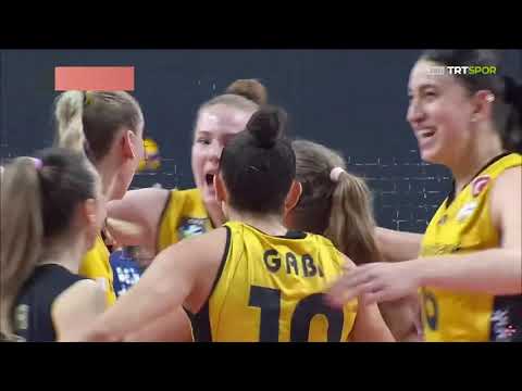 Isabelle Haak İlk Seti Noktalıyor / Vakıfbank - Fenerbahçe Opet (Final)