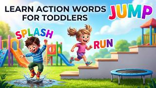 Action Words for Toddlers | First Verbs & Flashcards for Kids screenshot 4