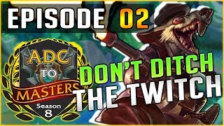 I AM THE CHEESIEST CARRY!! ADC to Masters S8 - Episode 2