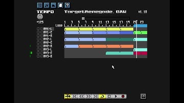 ZX Spectrum Next - NextDAW - Target Renegade Remake - Gari Biasillo