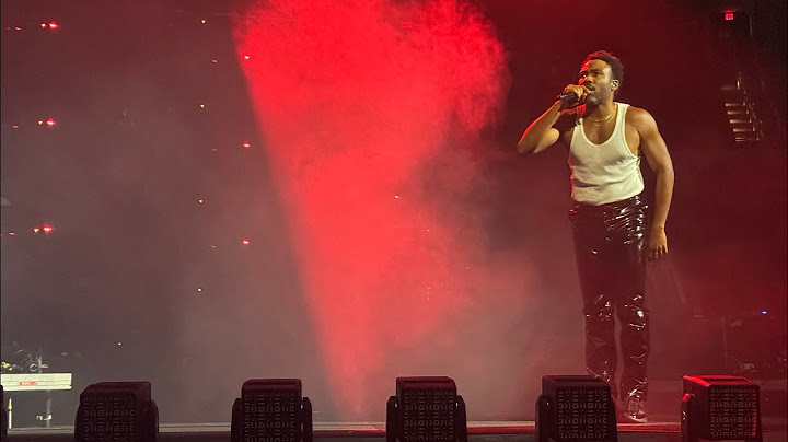 Childish Gambino performs Lithonia live Oklahoma City August 11th 2024