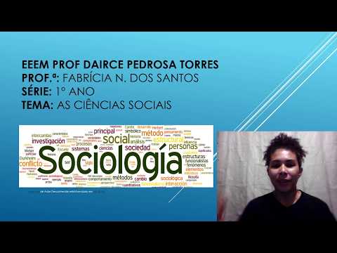 As Ciências Sociais - Antropologia; Ciência Política; e Sociologia.