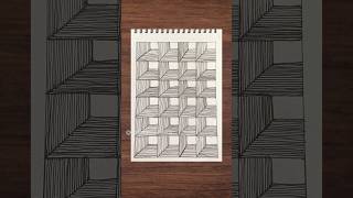 Day 96 Easy Doodle Art Tutorial #doodle #doodleart #easy #drawing #art #zentangle #zen #shorts