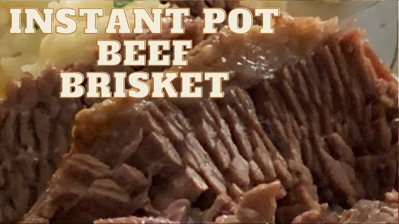 Smoky & Tender Pressure Cooker / Instant Pot Beef Brisket Recipe