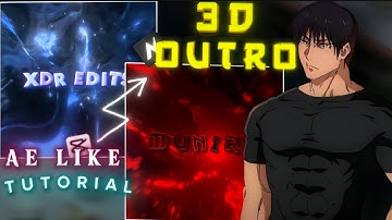 How To Make 3D Outro In Capcut | Full Tutorial 🔥🔥
